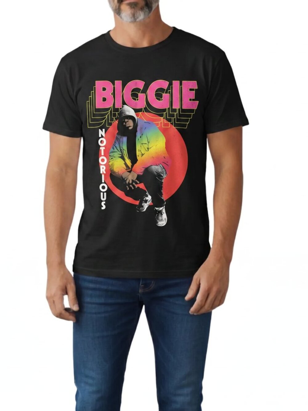 B.I.G.  NOTORIOUS BAND TEE (XL)